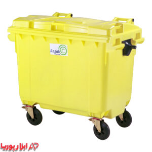 سطل زباله 660 لیتری کد 1016