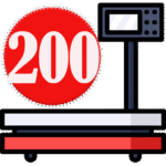 باسکول 200 کیلویی